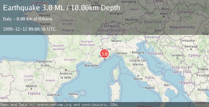 Map of NORTHERN ITALY