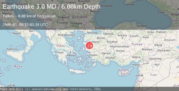 Map of WESTERN TURKEY
