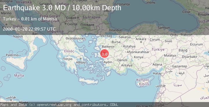 Map of WESTERN TURKEY