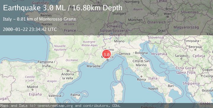 Map of NORTHERN ITALY