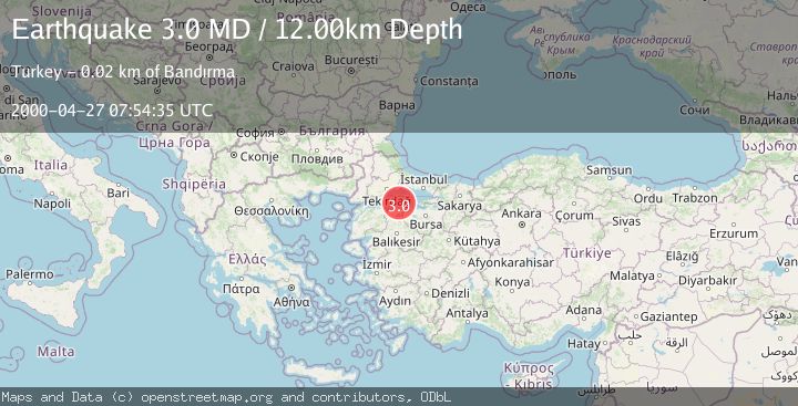 Map of WESTERN TURKEY