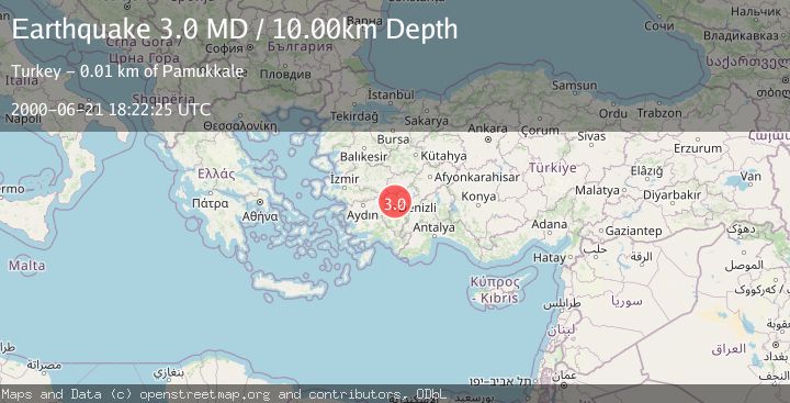 Map of WESTERN TURKEY
