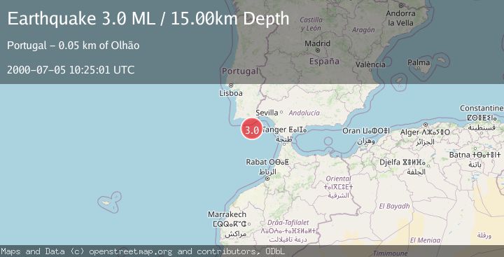 Map of STRAIT OF GIBRALTAR