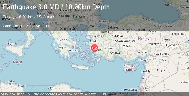 Map of WESTERN TURKEY