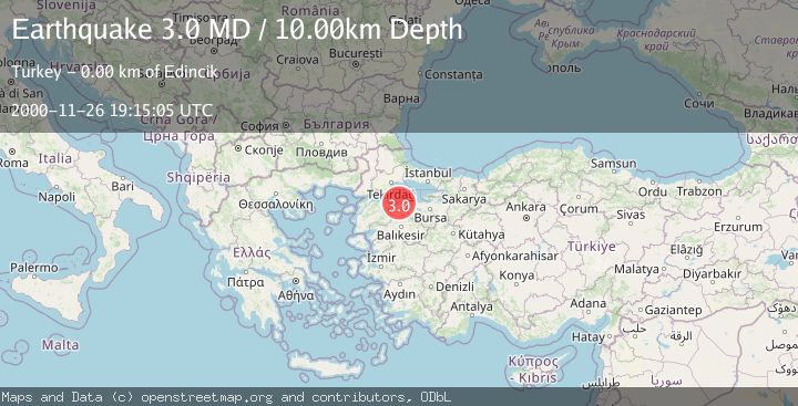 Map of WESTERN TURKEY