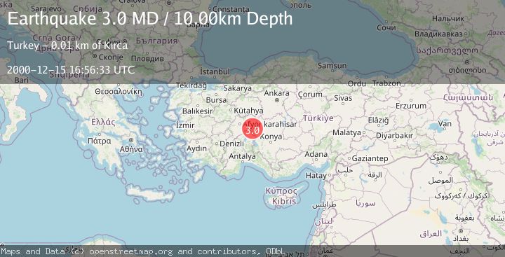 Map of WESTERN TURKEY