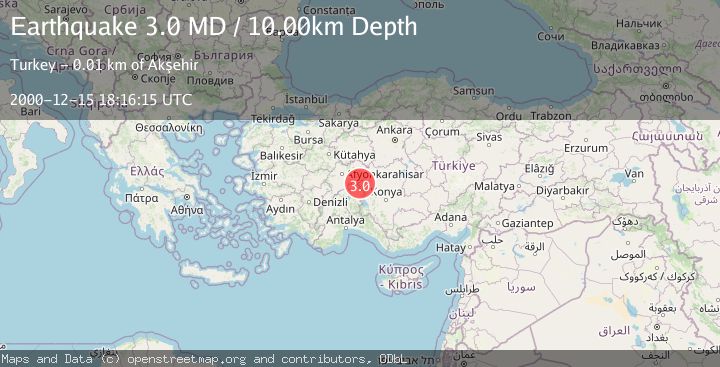 Map of WESTERN TURKEY