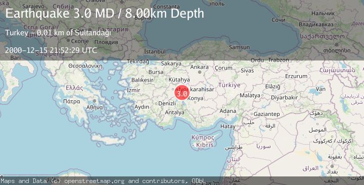 Map of WESTERN TURKEY