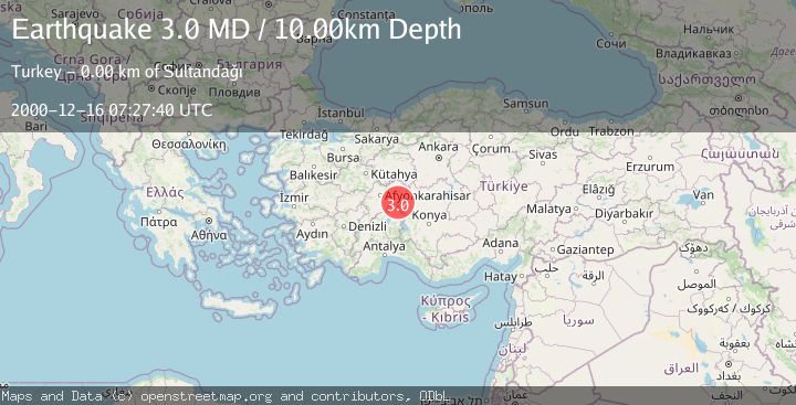 Map of WESTERN TURKEY