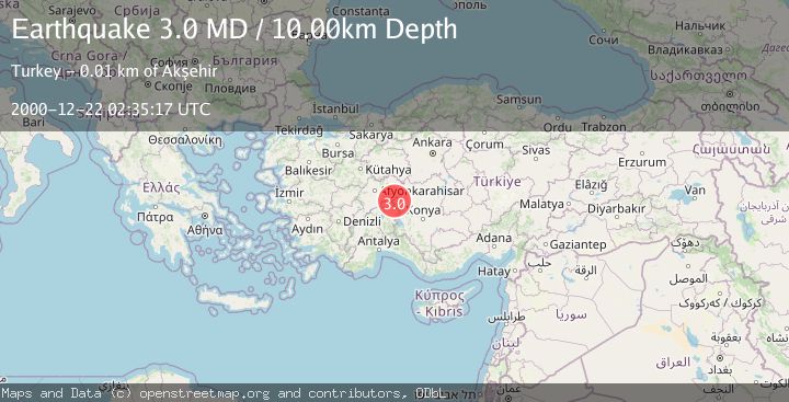 Map of WESTERN TURKEY