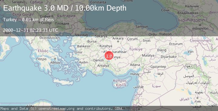 Map of WESTERN TURKEY