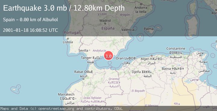 Map of STRAIT OF GIBRALTAR