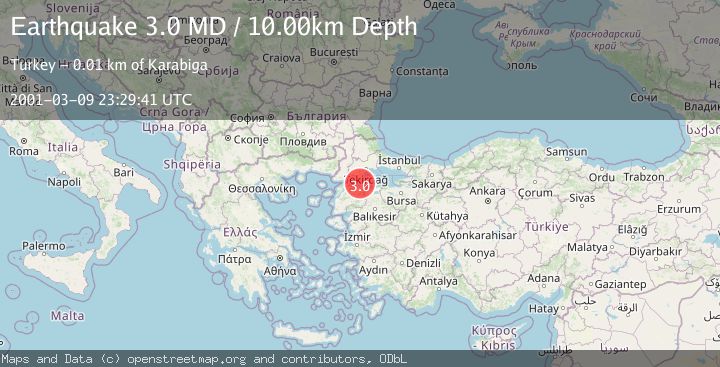 Map of WESTERN TURKEY