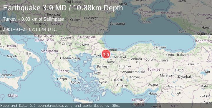 Map of WESTERN TURKEY