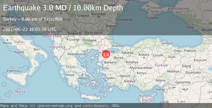 Map of WESTERN TURKEY