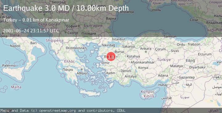 Map of WESTERN TURKEY