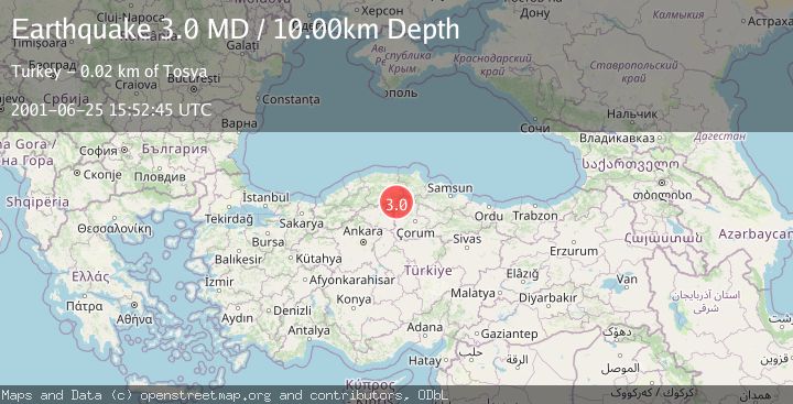Map of CENTRAL TURKEY
