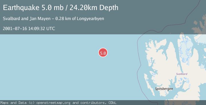 Map of GREENLAND SEA