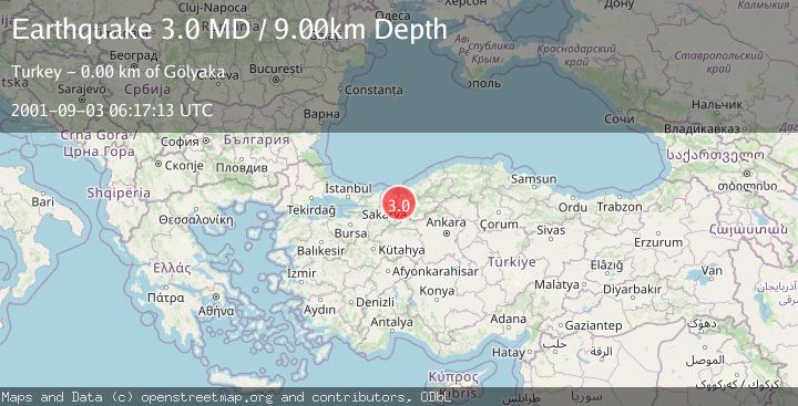 Map of WESTERN TURKEY