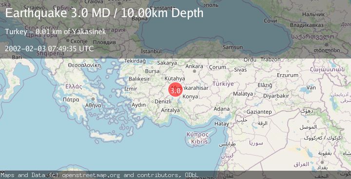 Map of WESTERN TURKEY