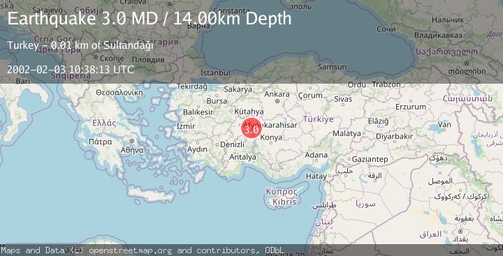 Map of WESTERN TURKEY