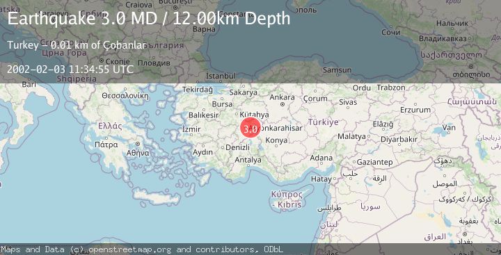 Map of WESTERN TURKEY