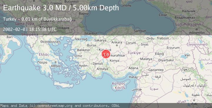 Map of WESTERN TURKEY