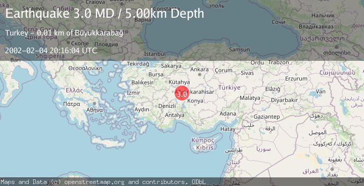 Map of WESTERN TURKEY