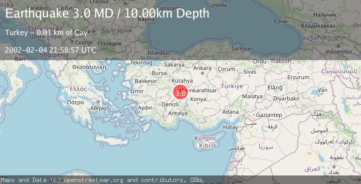 Map of WESTERN TURKEY