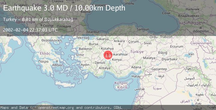 Map of WESTERN TURKEY