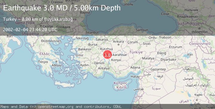 Map of WESTERN TURKEY