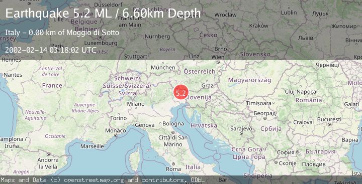 Map of NORTHERN ITALY