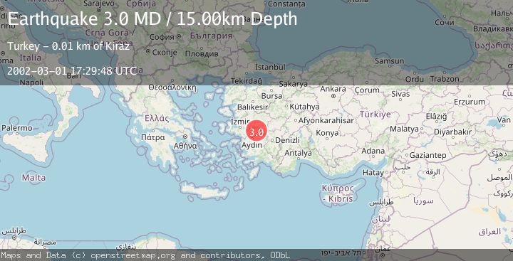 Map of WESTERN TURKEY