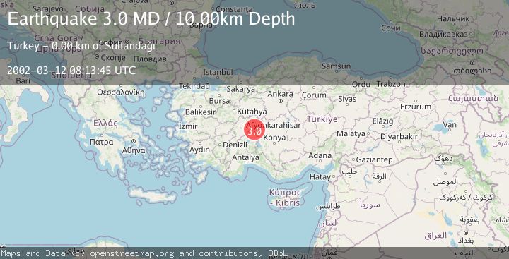 Map of WESTERN TURKEY