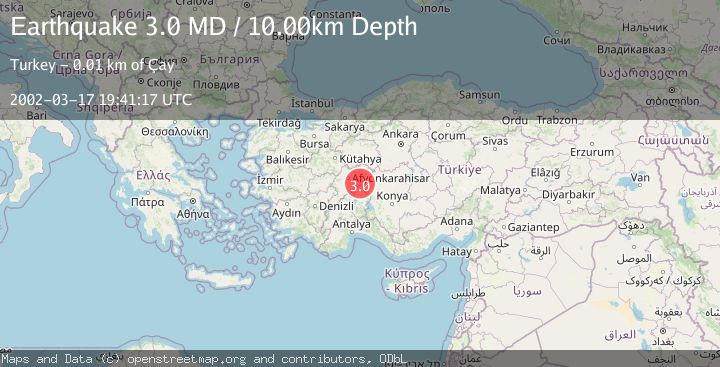 Map of WESTERN TURKEY