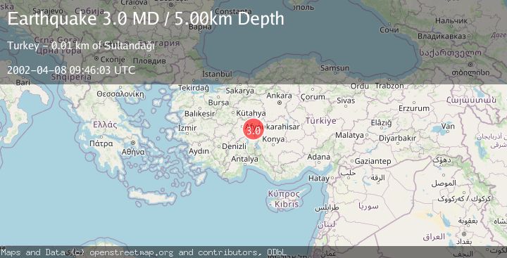 Map of WESTERN TURKEY
