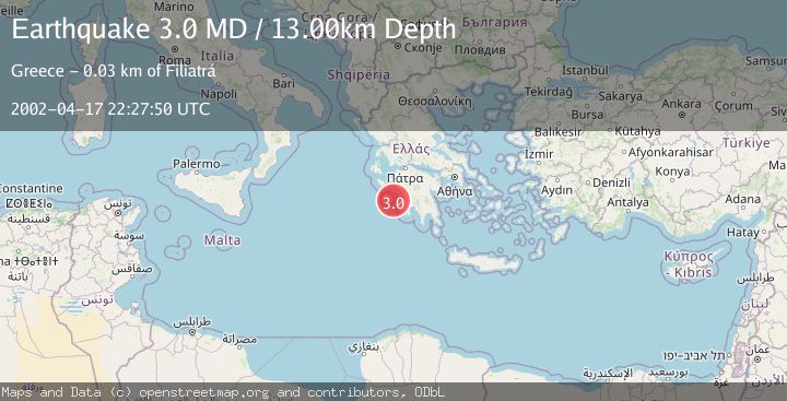 Map of SOUTHERN GREECE