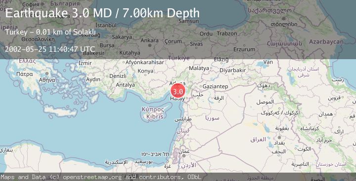 Map of CENTRAL TURKEY