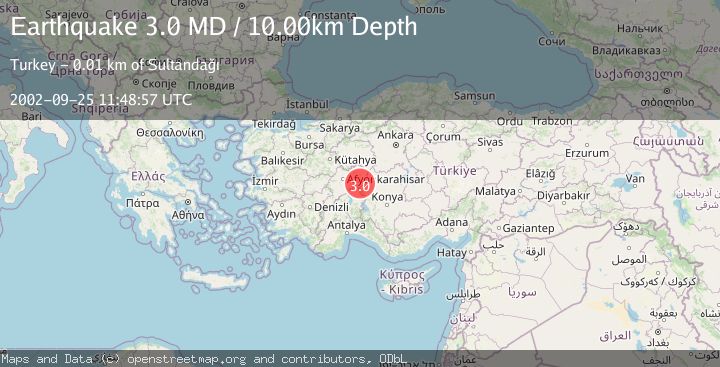 Map of WESTERN TURKEY