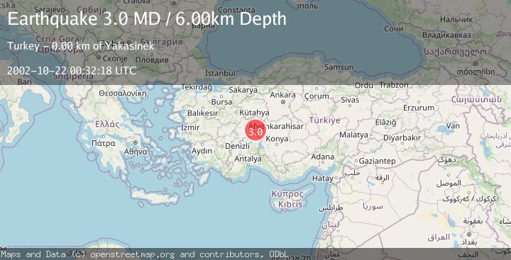 Map of WESTERN TURKEY