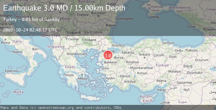 Map of WESTERN TURKEY