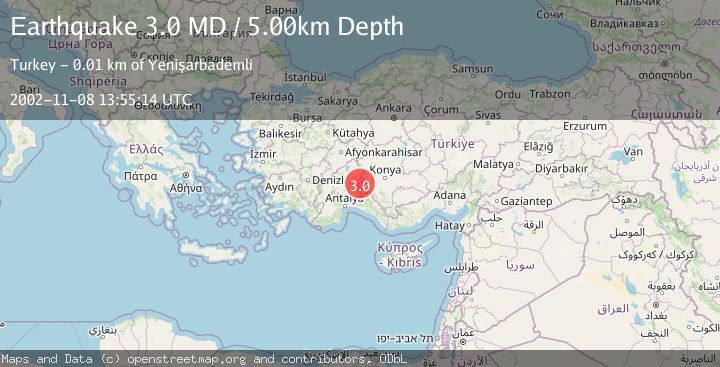 Map of WESTERN TURKEY