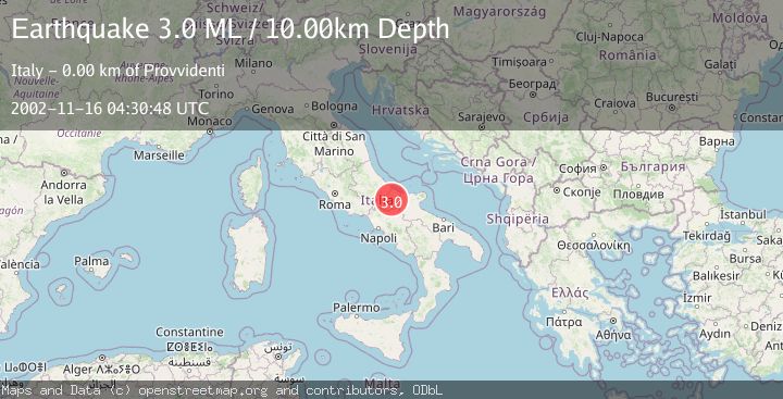 Map of SOUTHERN ITALY