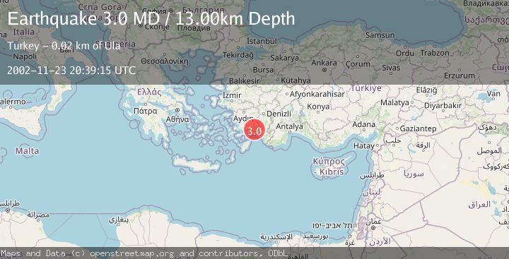 Map of WESTERN TURKEY