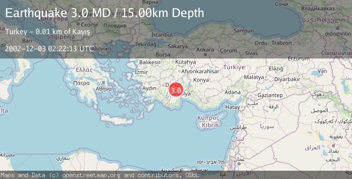 Map of WESTERN TURKEY