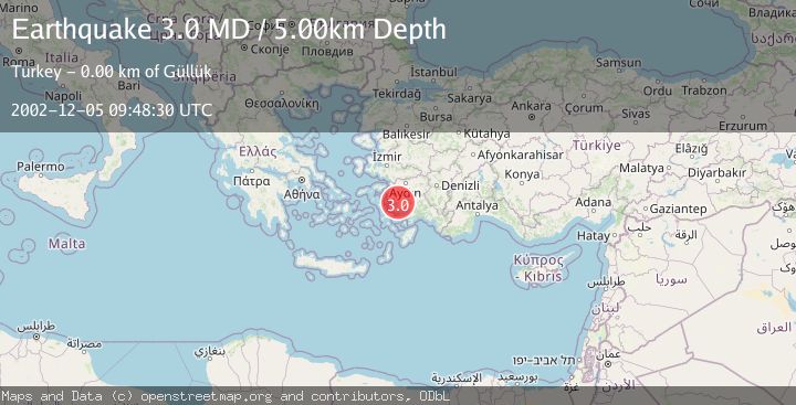 Map of WESTERN TURKEY