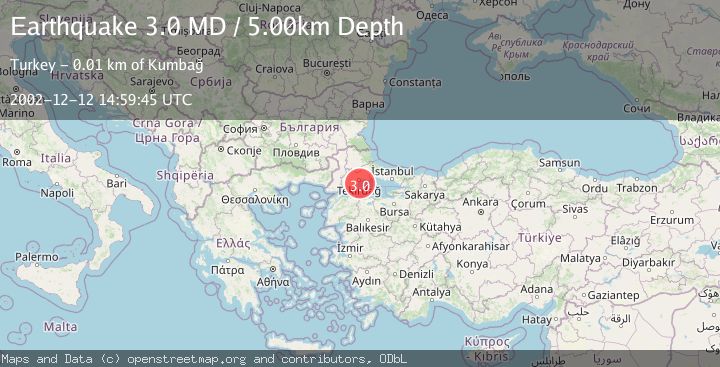 Map of WESTERN TURKEY