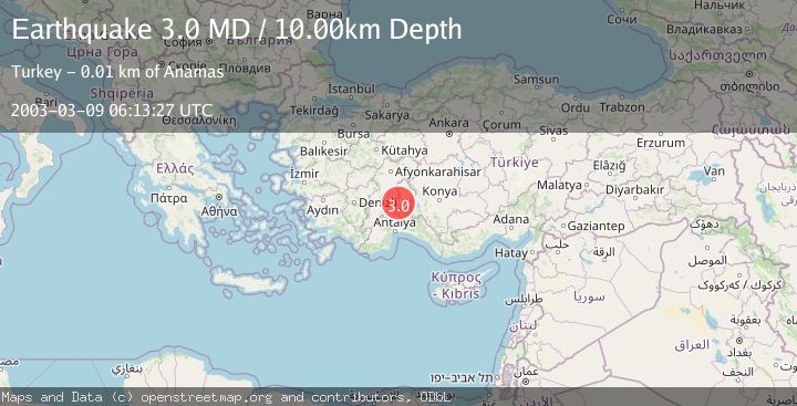Map of WESTERN TURKEY