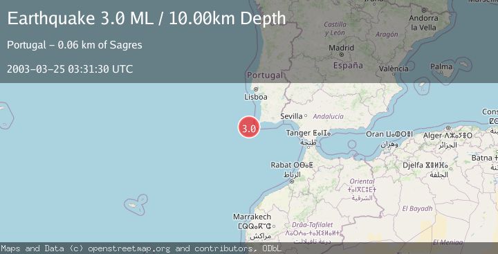 Map of WEST OF GIBRALTAR