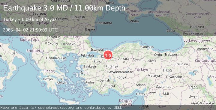 Map of WESTERN TURKEY